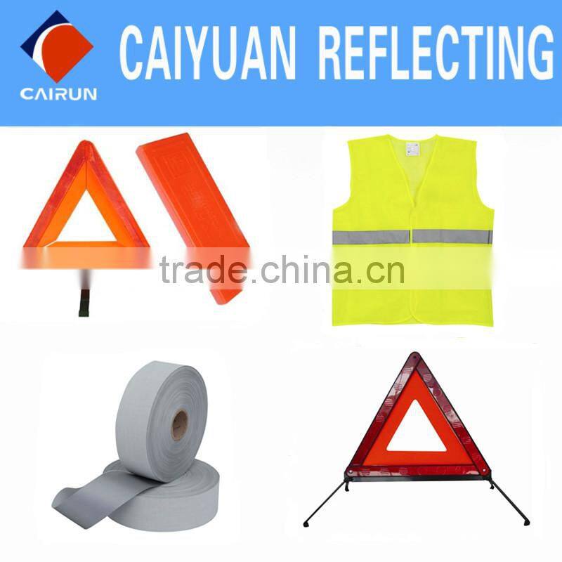 CY Reflector Warning Triangle Safety Vest Kit Jakcet
