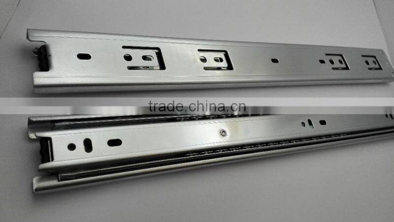 Ball bearing good quality 3 fold telescopic slide from jieyang