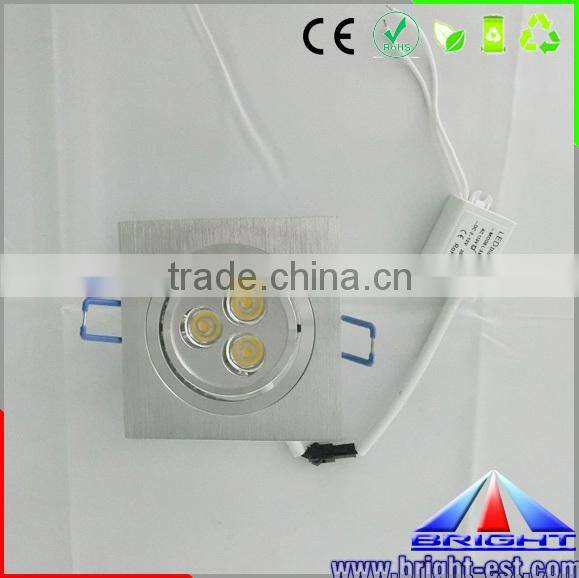 90lm/w 110~240V led light panel LED square ceiling panel 1-30W