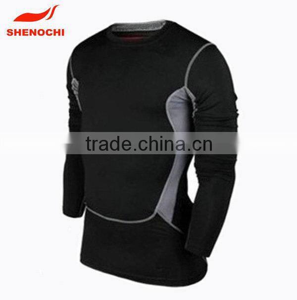2015 Mens Tight Running Compression Tops Factory Price