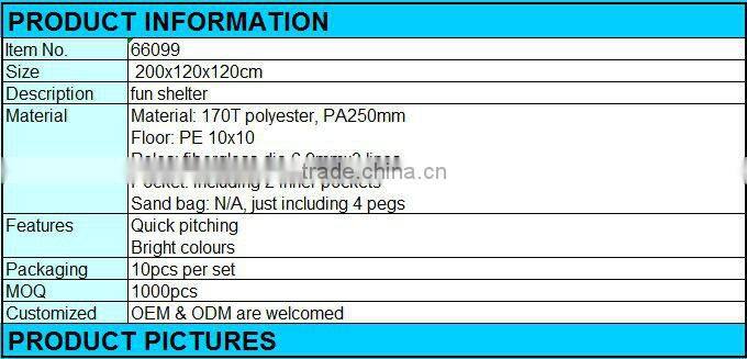 66099# folding fun shelter