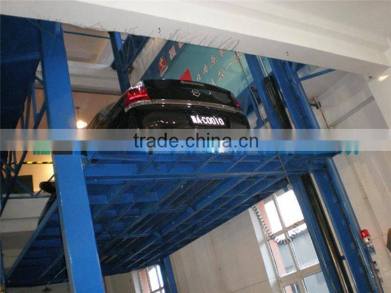 Fully customized car elevator smart electrical dynamic transport parking system