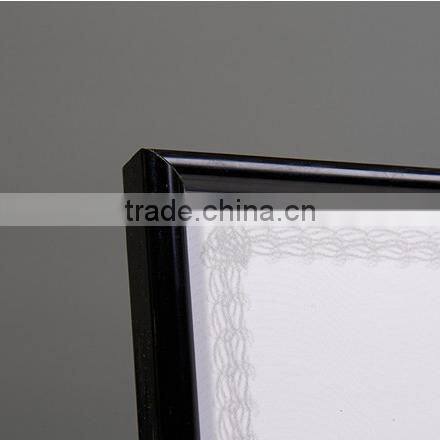A4 or customized size metal aluminum photo frame certificate frame