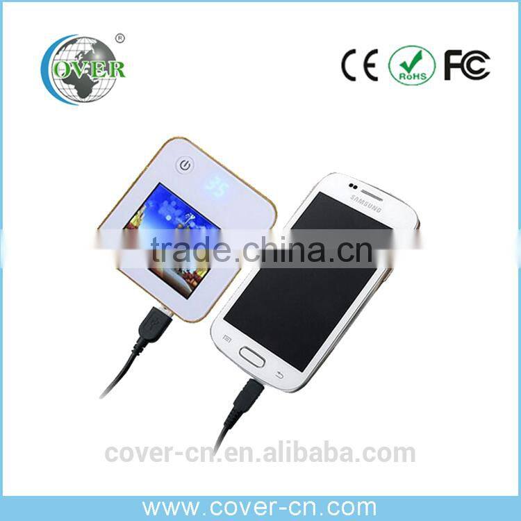 Double Micro USB Output External Battery Charger For Cellephone/Tablet etc.