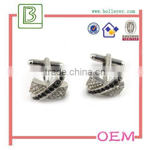 personalised silver funky classic cufflinks