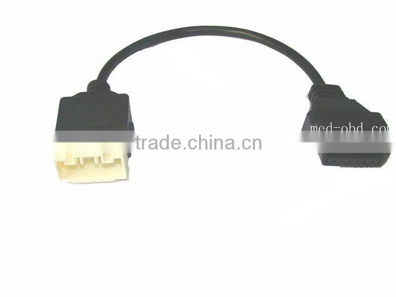 OBD2 cable OBD2 Interface OBD2 16PF to 20PM for isuzu
