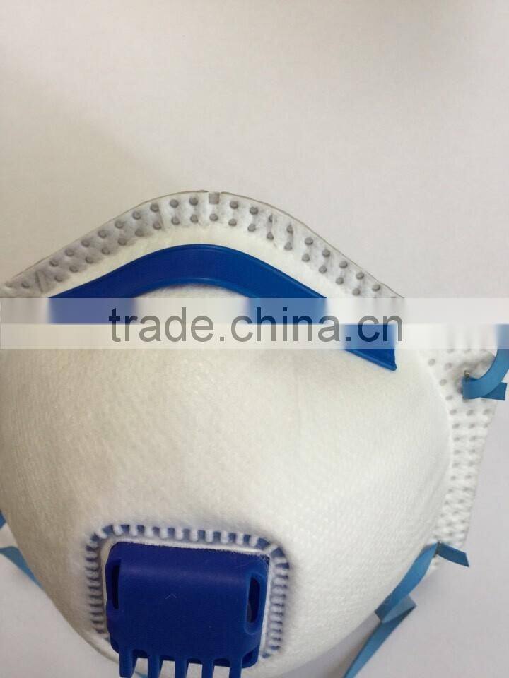 FFP2 V dust mask respirator with CE certificate