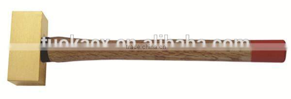 High quality hand tools brass double face hammer