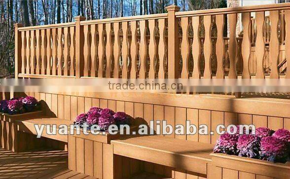 outdoor / garden wood plastic composite ,wpc railing