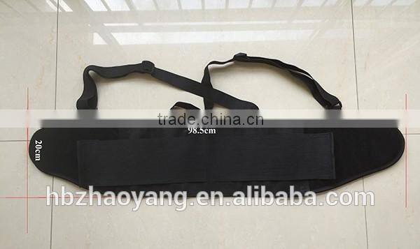 Medical grade back support belts for men with suspender