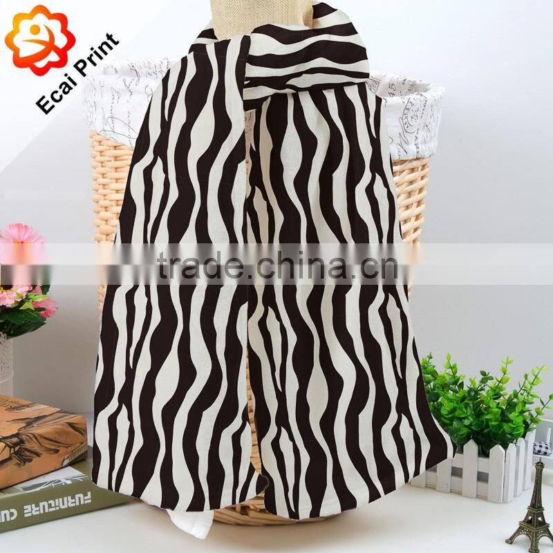 soft hot sale sublimated digital printing winter scarf