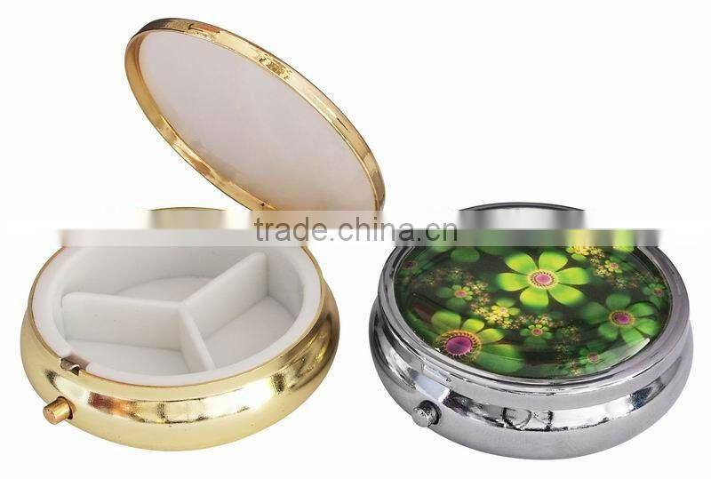 Colorful Jewelry Decorative Pill Boxes
