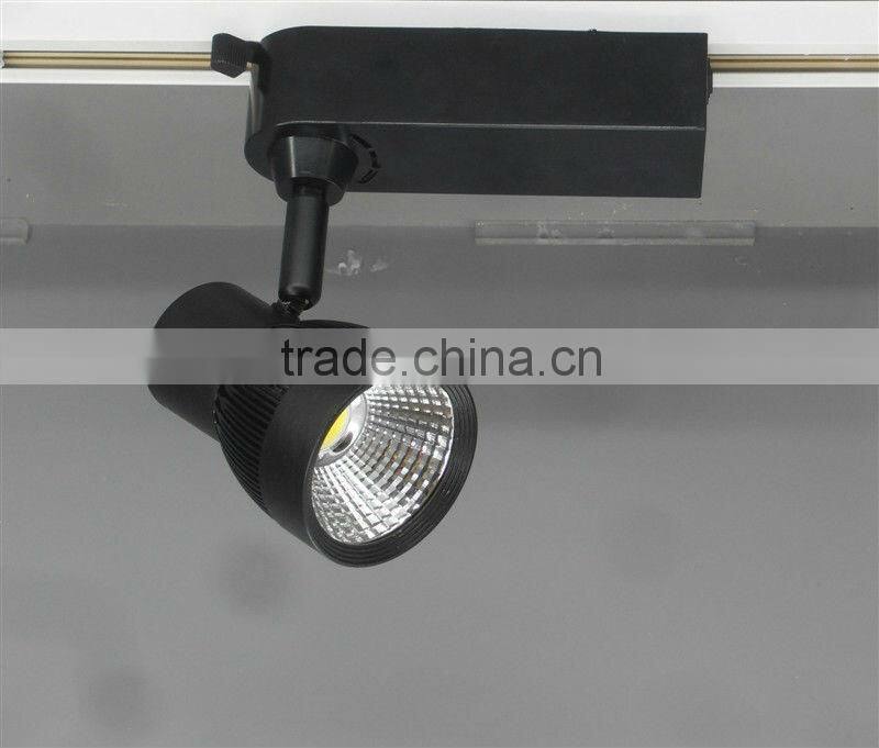 HIGH QUALITY! 30W 24w led cob track light,led track spot light,commercial led track lamp,gallery global track spot light led