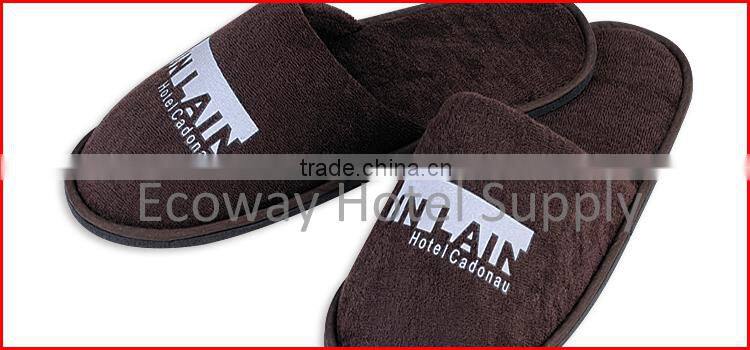 2016 Factory OEM Hot Sale Disposable Cheap Personalized Hotel Slippers