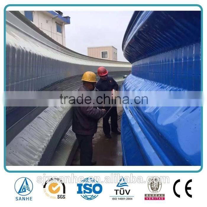 Colored steel roof panels