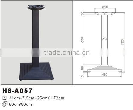 Modern coffee dining square stainless steel table base table leg furniture leg HS-A065