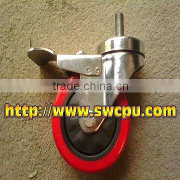 good quality customized PU caster