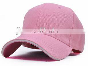 Customize blank cotton material with sandwich promotional cap and hats