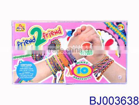 Fashion kids diy bead kit make best friend bracelet