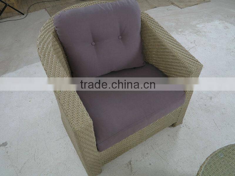 Outdoor furniture rattan sofa garden furniture-wicker sofa set