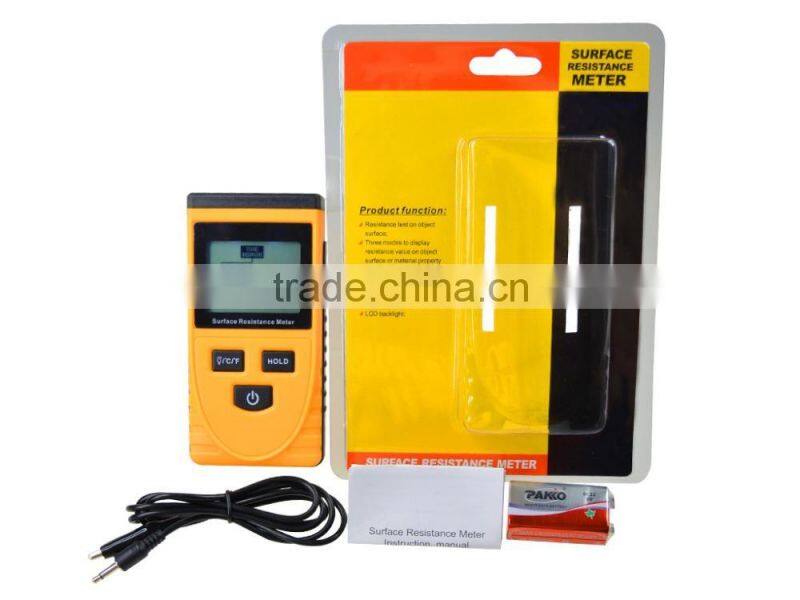 professional electric surface resistance meter