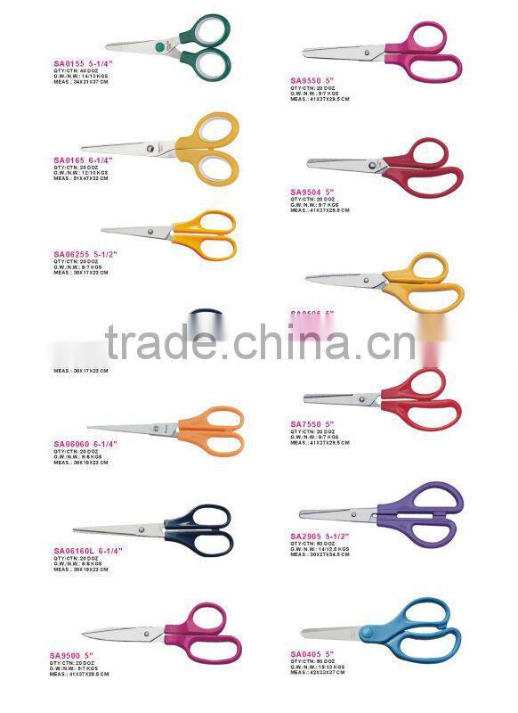 SL5535 5" Plastic Children and School kids scissors