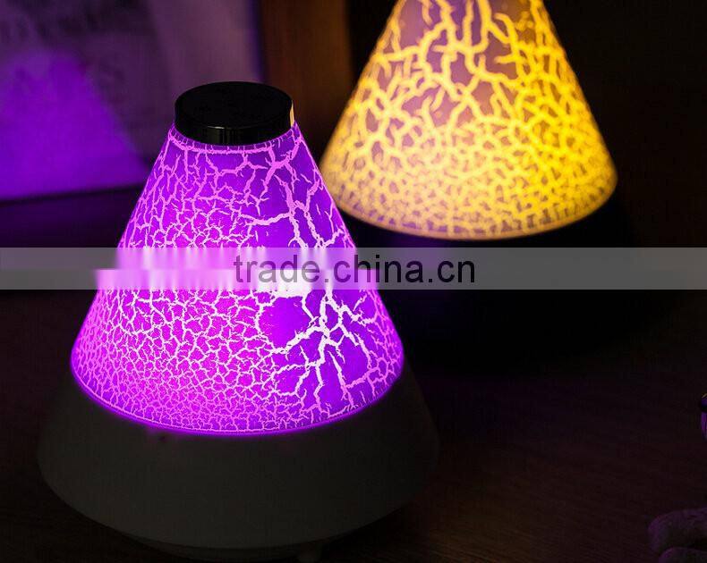 Good quality portable wireless led light bluetooth music speaker with SD card slot.