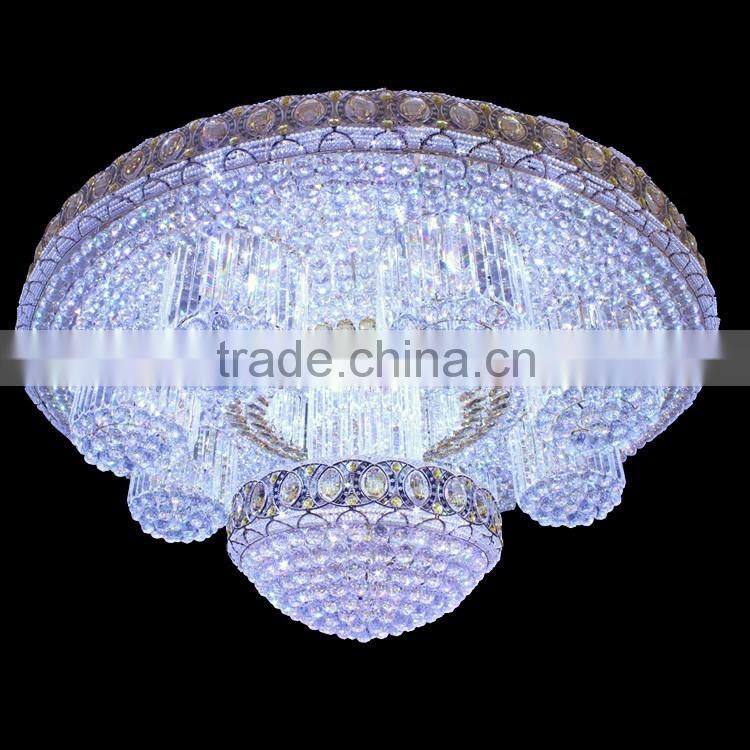 Large Chandelier Suspended LED Ceiling Light Fixtures China with Romote Control