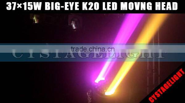 37X15W B-eye K20 LED Beam Moving Head Light