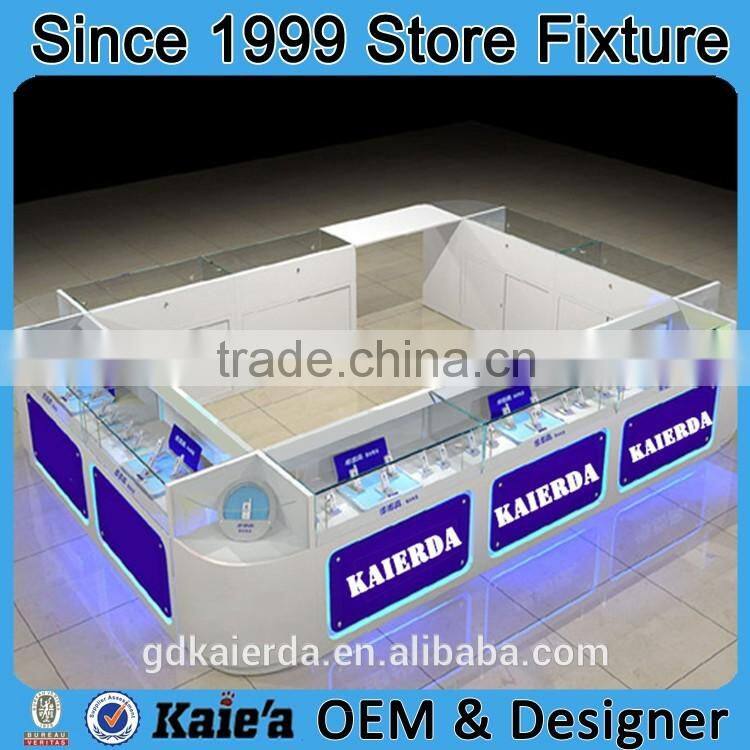 retail phone glass store mobile phone display showcase