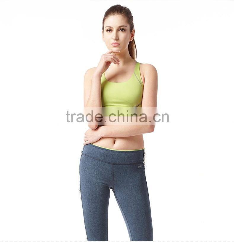 2016 Wholesale OEM women fashional gym bra /ladies sexy sportr Bra