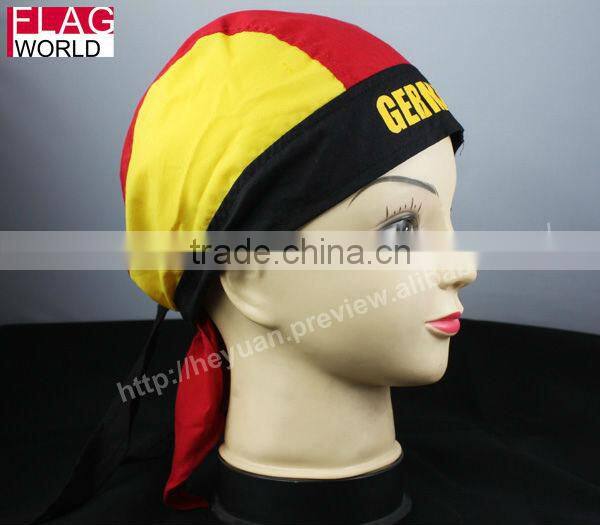 100% cotton bandana cap