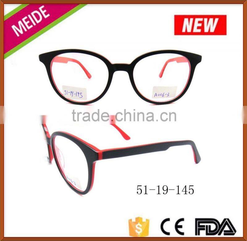 Factory directly provide fashion thin acetate optical glasses