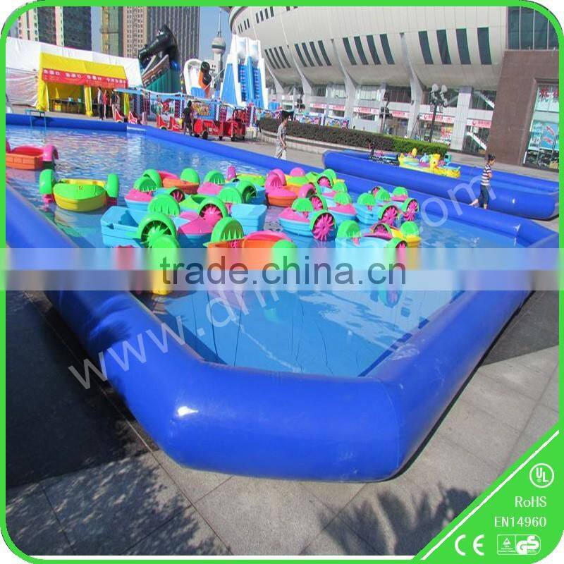 hot sell colorful paddle boats for water pool