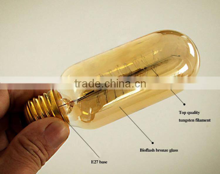Warm White T45 40W Vintage Light Bulb E27 240V 1 Year Warranty Edison Bulb