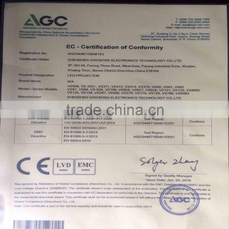 2016 mini Projector Full HD 1080P Home ciname Projector proyector projektor