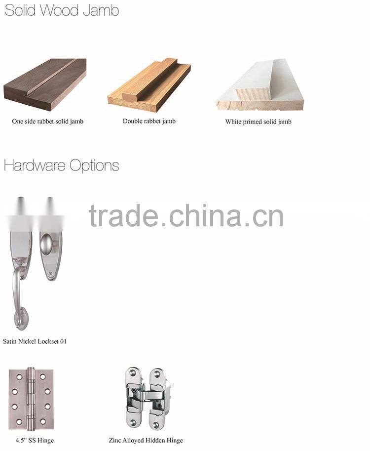 4- panel mahogany hardwood door design