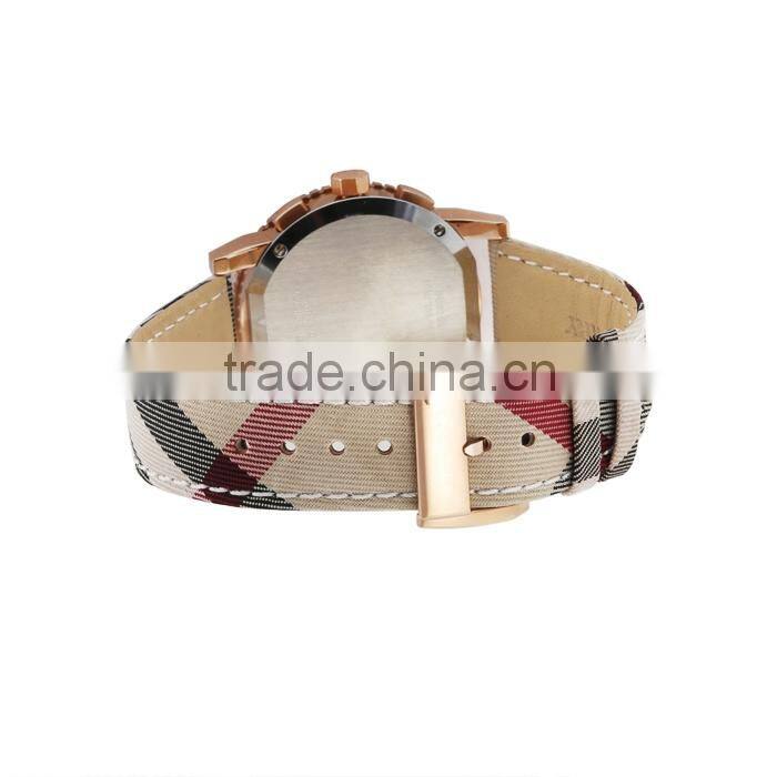 Modern Custom Fit Direct Factory Price Stainless Steel Back Geneva Quartz Watches