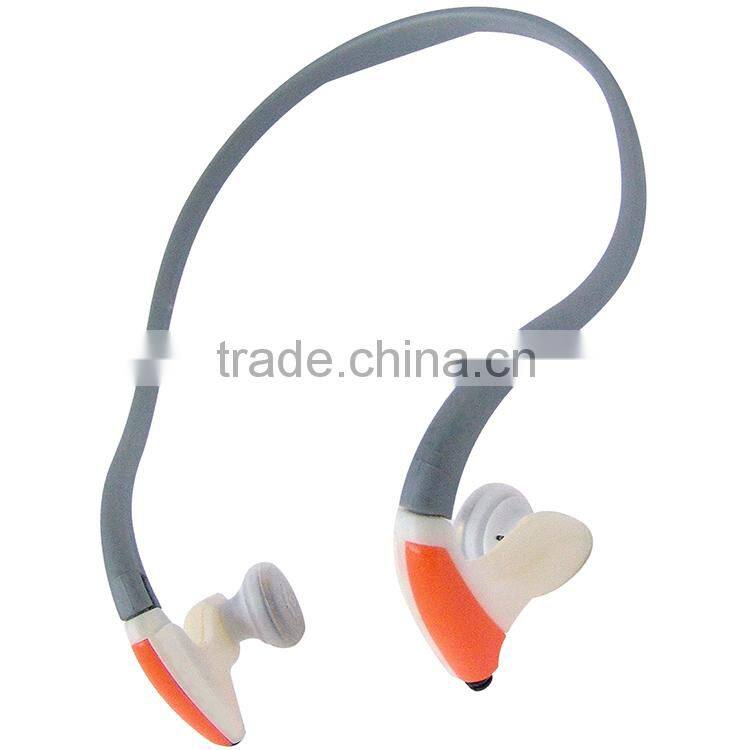 unique design popular outdoor back neck sport earphone for promotion