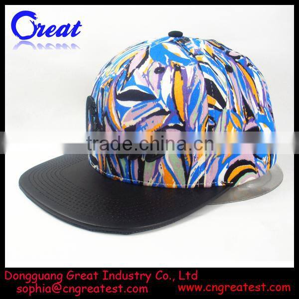 2015 Custom Design Fashion Blue And White Fedora Hat