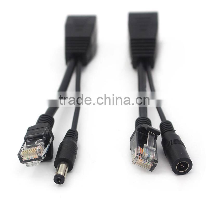 POE splitter and POE injector poe switch Kit 12V POE Splitter