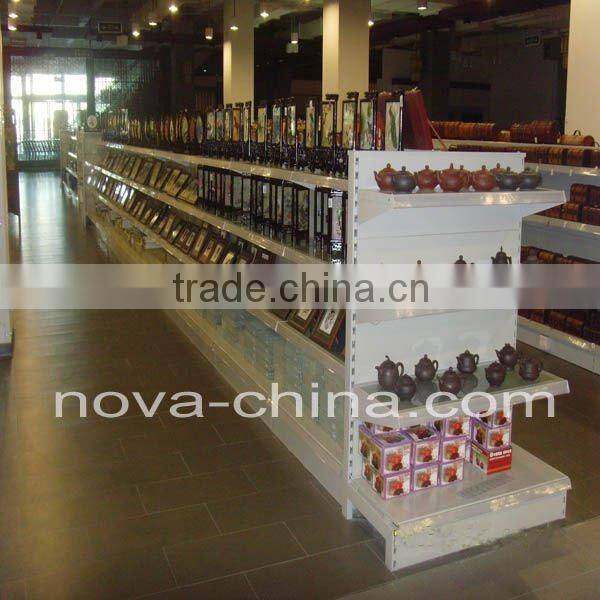 cheap metal supermarket shelf