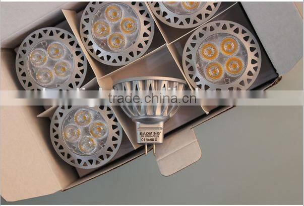 Ebay Amazon hot sale MR16 GU5.3 led spotlight 5W 7W 6pcs pack 10pcs pack