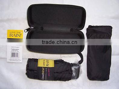 eva case pocket mini 5 foldable umbrella