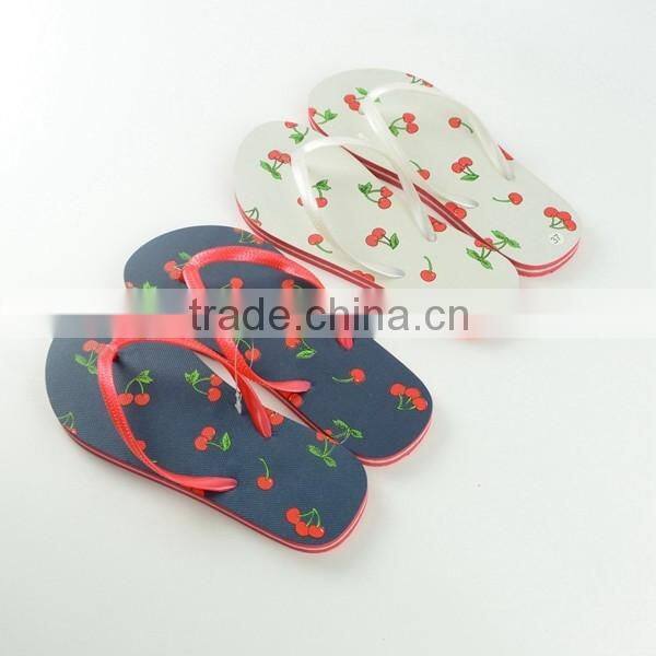 Good quality custom printed pvc flip flops for hotel
