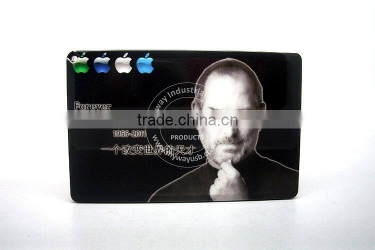 2014 bulk cheap ultra slim name card power bank with built-in cable