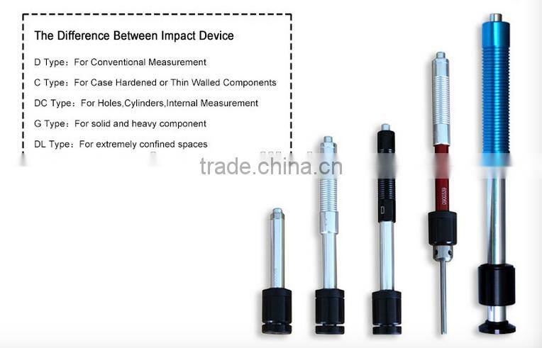 DTEC DH600 Portable Leeb Hardness Tester Colorful Display Curve Graph Top Grade Hardness Tester
