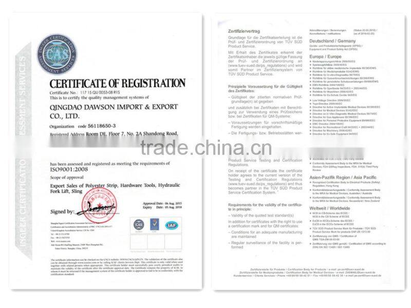 European type stainless steel 5mm jaw and jaw turnbuckles