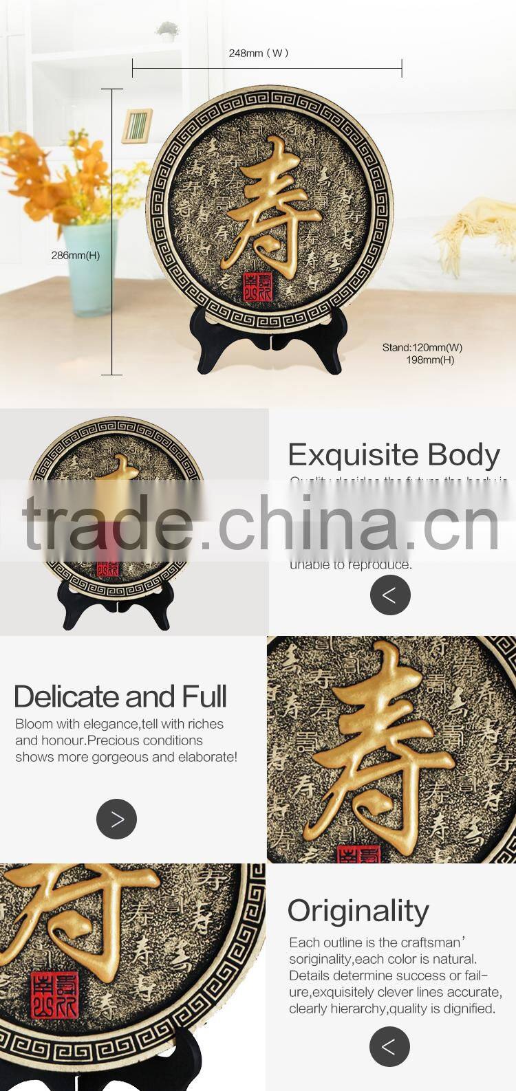 Home decor type decoration hand carved wood carvings set for sale