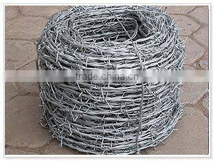 Used Galvanized Barbed Wire For Sale / PVC Coated Barbed Wire Price Weight Per Meter For Fence